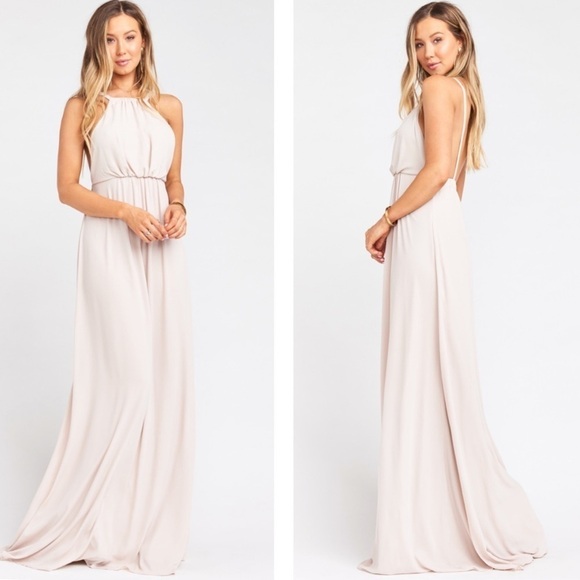 Show Me Your Mumu Beige Amanda Maxi Boho Dress - Picture 1 of 12